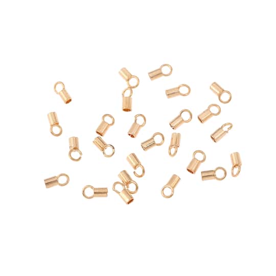 12 Packs: 26 ct. (312 total) 3.4mm Cord End Crimps by Bead Landing™